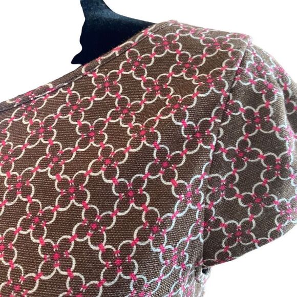 Lilly Pulitzer S'mores Dress Fleur de Lis Mod Size 4 - Picture 5 of 12